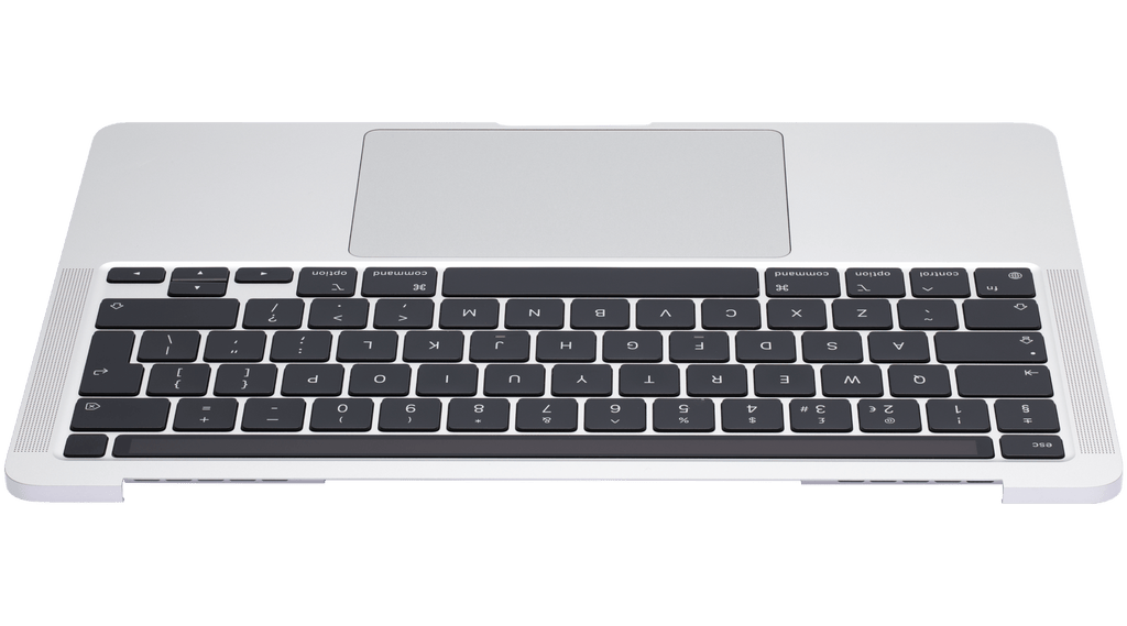 Top Case with Battery and UK Keyboard for MacBook Pro 13" A2338 (2020) – Silver