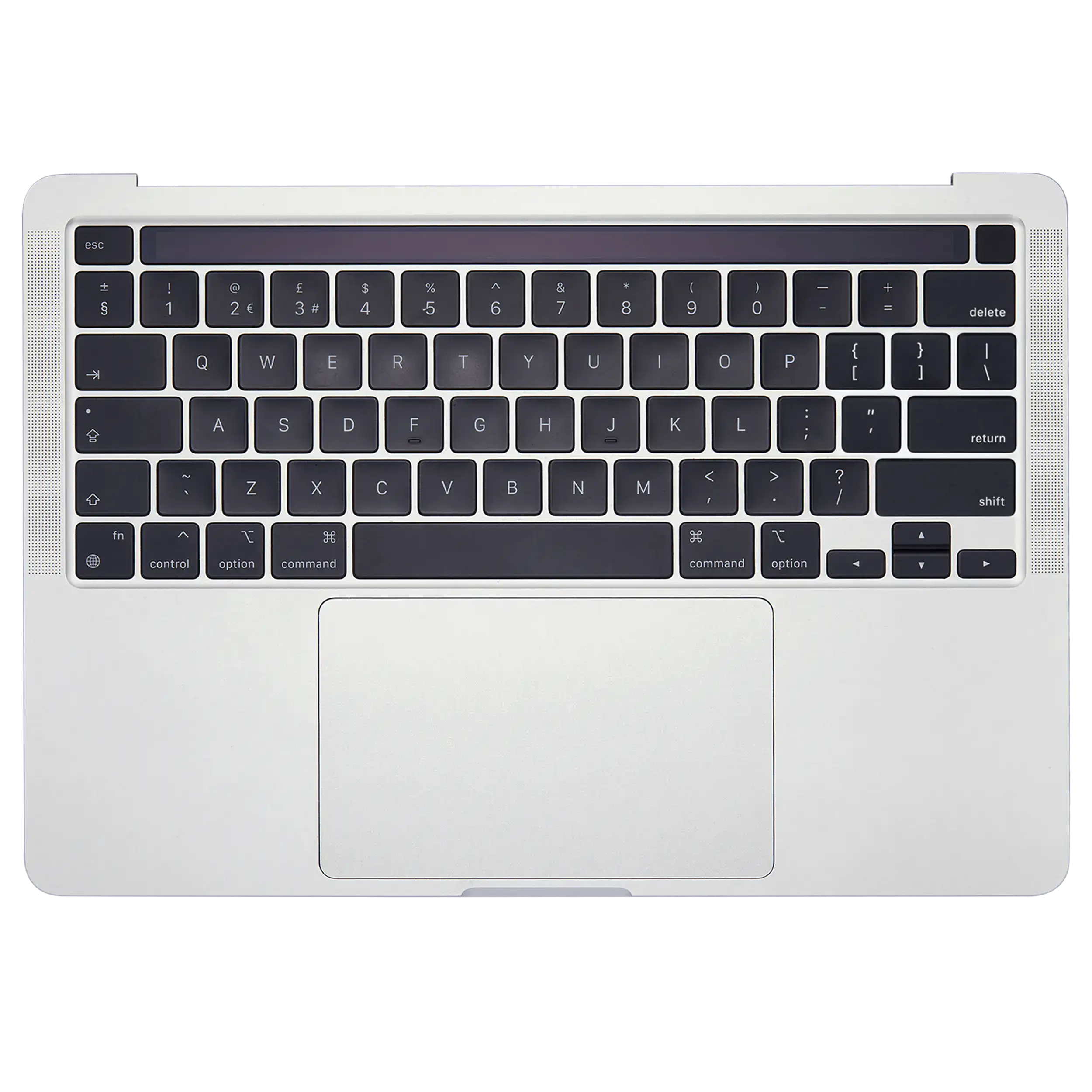 Topcase mit Akku und Tastatur für MacBook Pro 13 A2338 - Silber - US-Tastatur