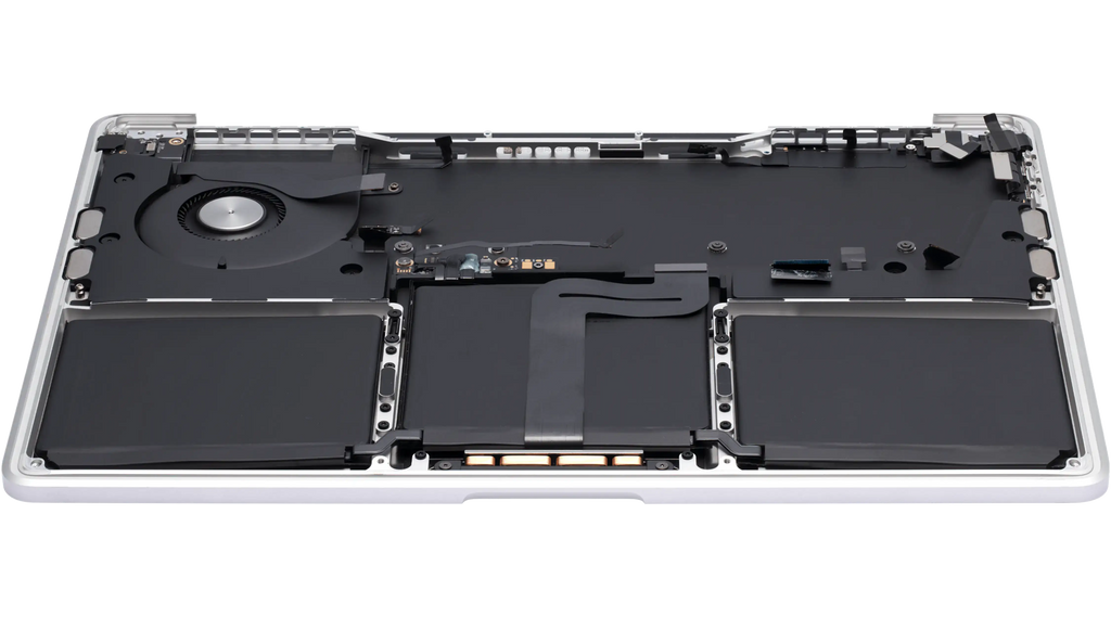 Topcase mit Akku und Tastatur für MacBook Pro 13 A2338 - Silber - US-Tastatur