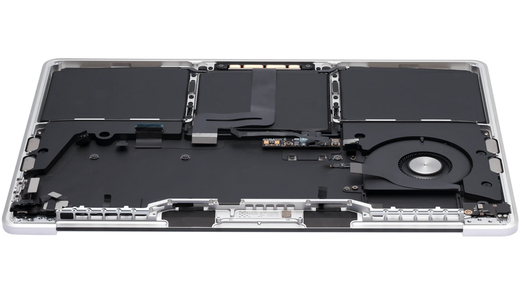 Topcase mit Akku und Tastatur für MacBook Pro 13 A2338 - Silber - US-Tastatur