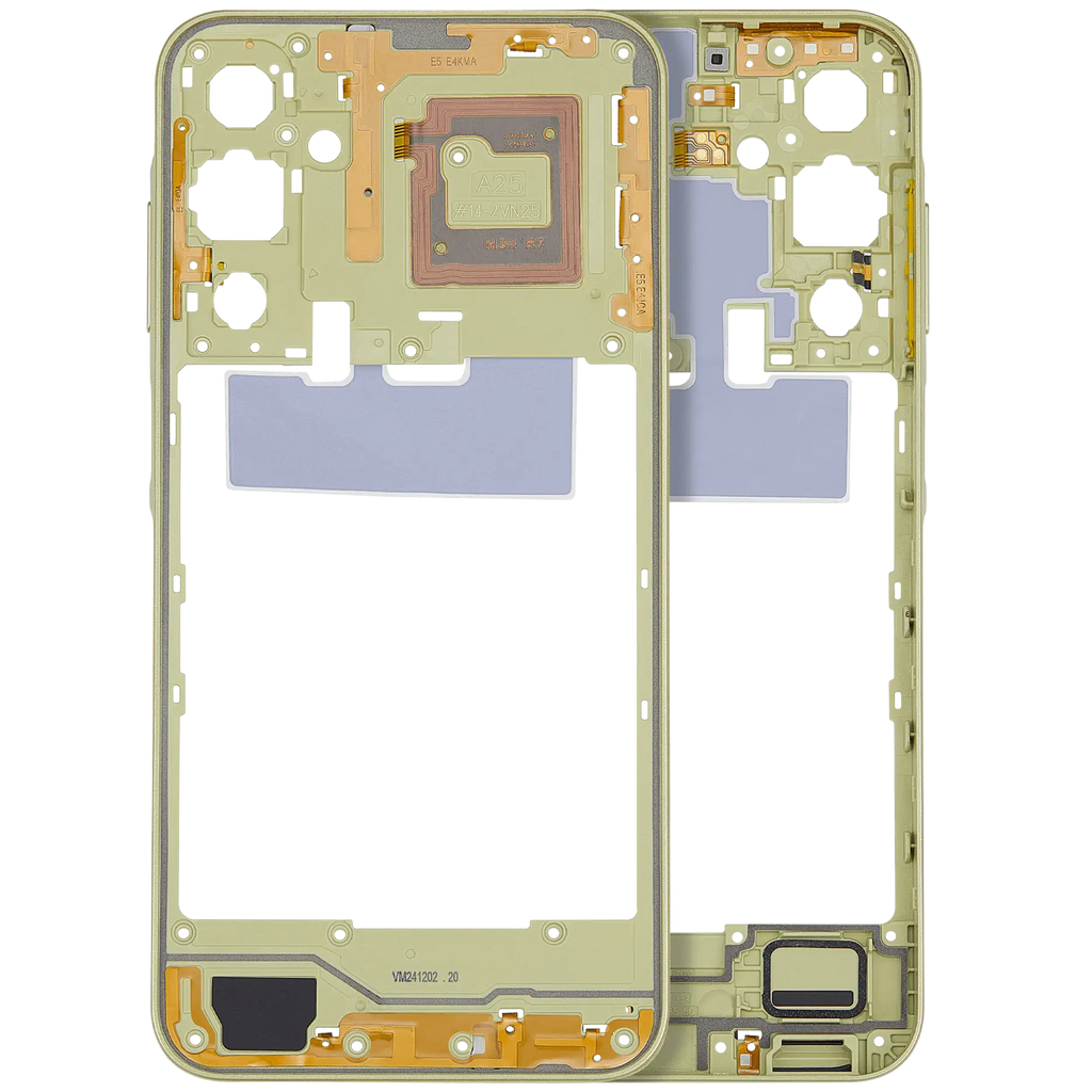 Midframe/Frame for Samsung Galaxy A25 5G (A256 / 2023) (Personality Yellow)
