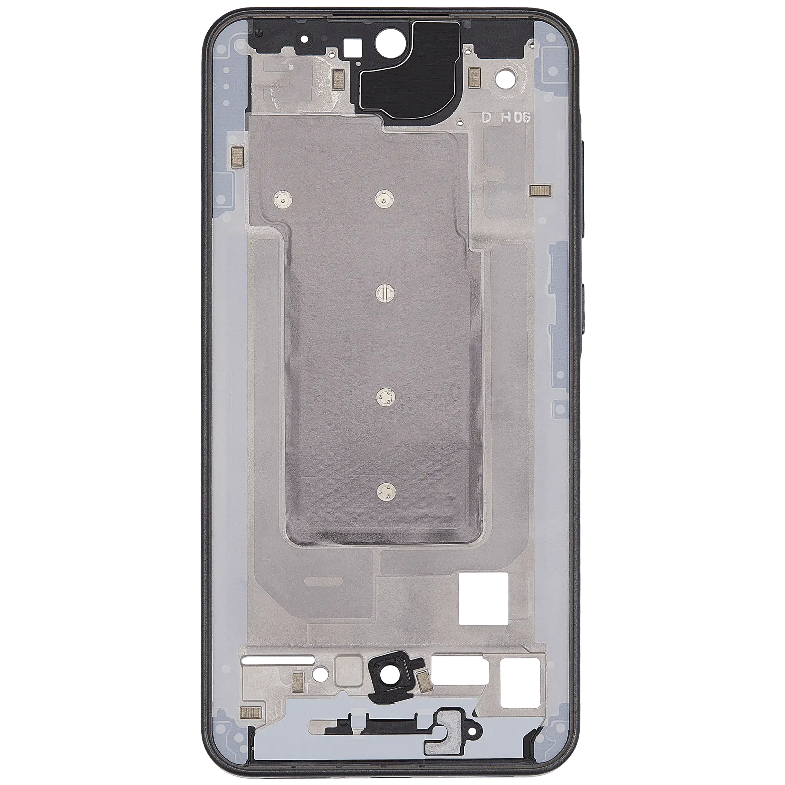 Midframe/Rahmen für Samsung Galaxy A36 5G (A366 / 2025) (Schwarz)