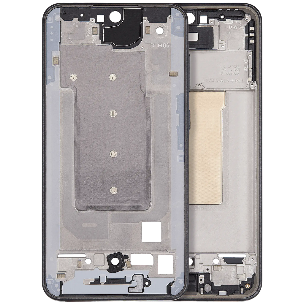 Midframe/Rahmen für Samsung Galaxy A36 5G (A366 / 2025) (Schwarz)