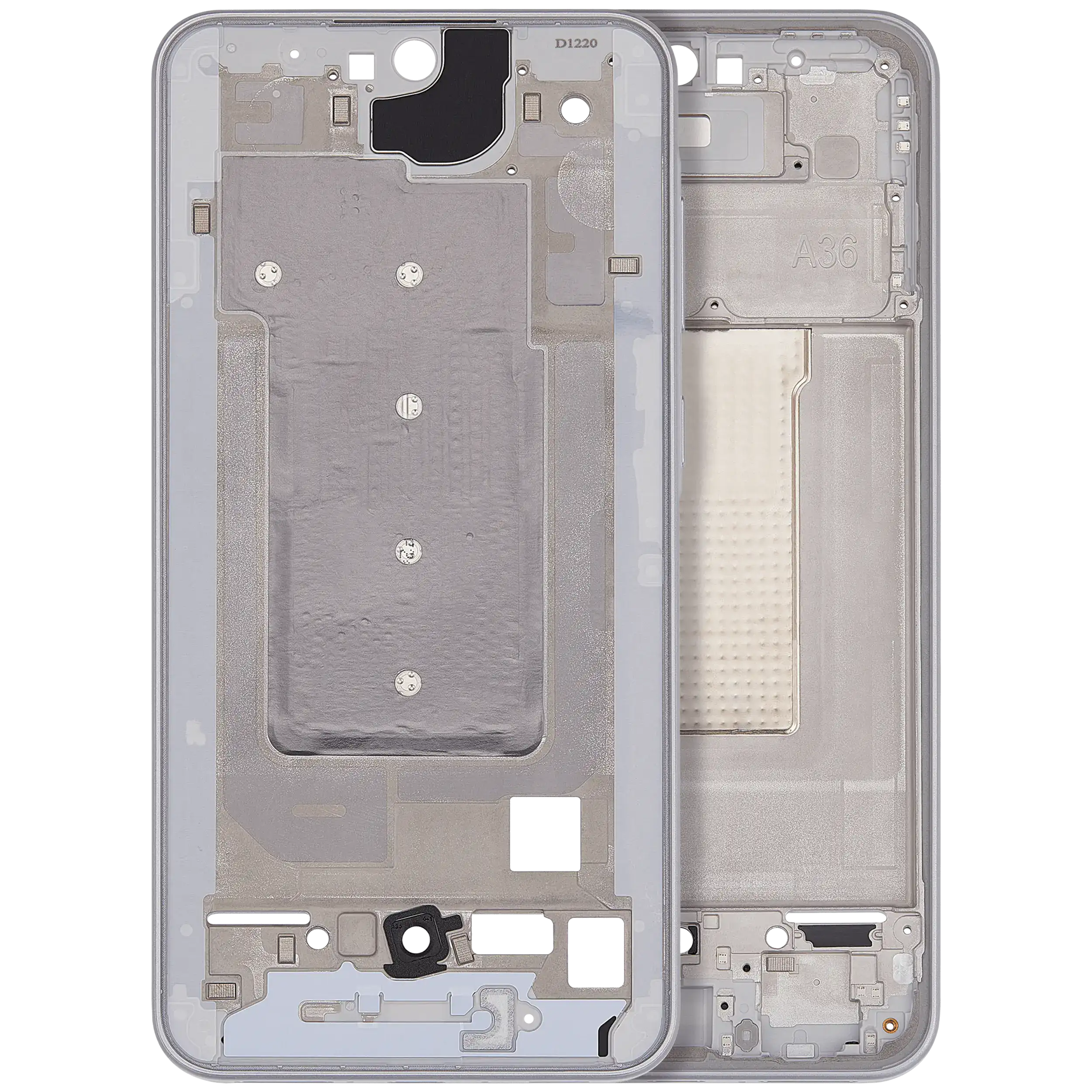 Midframe/Rahmen für Samsung Galaxy A36 5G (A366 / 2025) (Weiß)