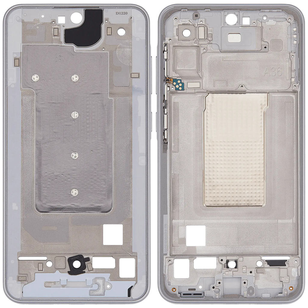 Midframe/Rahmen für Samsung Galaxy A36 5G (A366 / 2025) (Weiß)