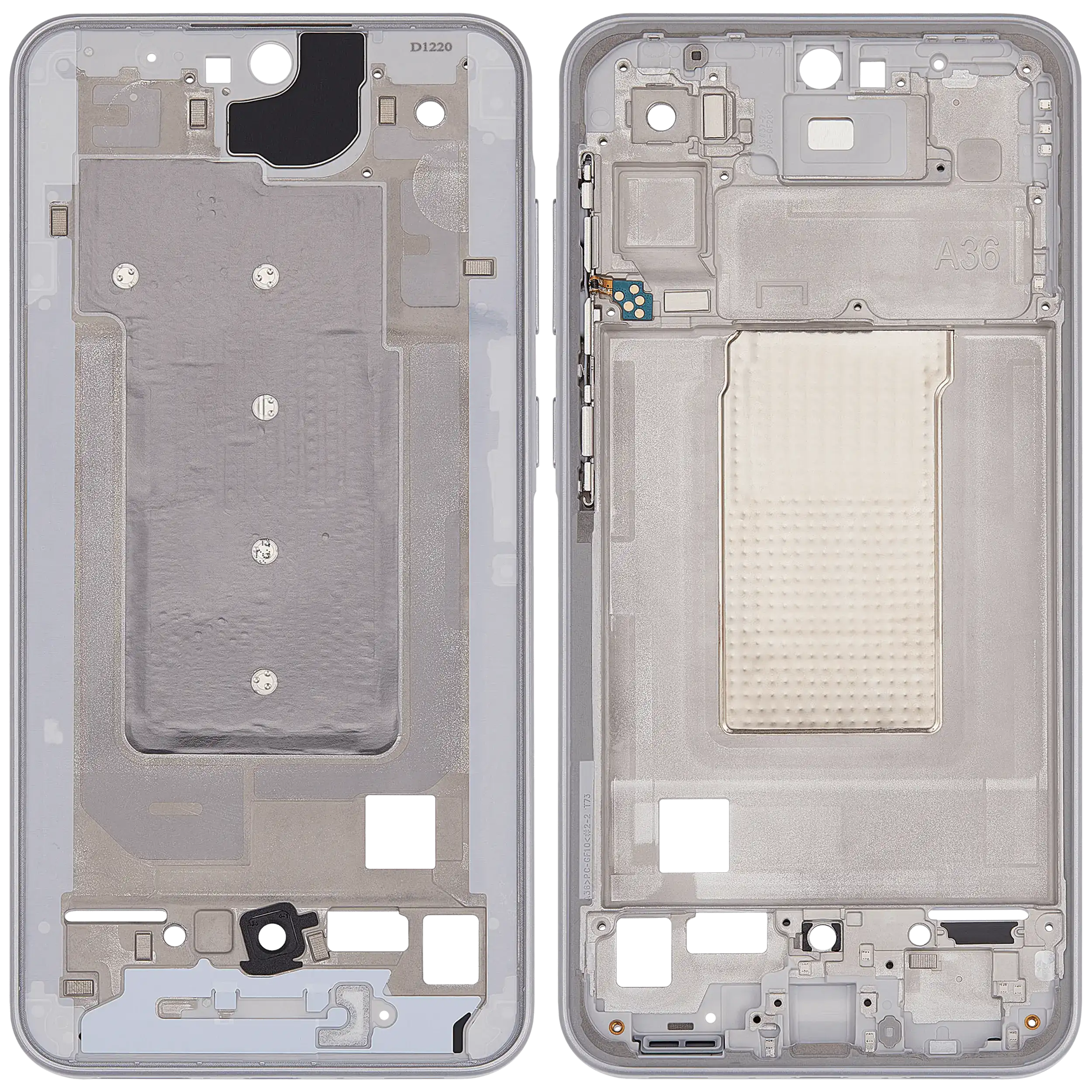 Midframe/Rahmen für Samsung Galaxy A36 5G (A366 / 2025) (Weiß)