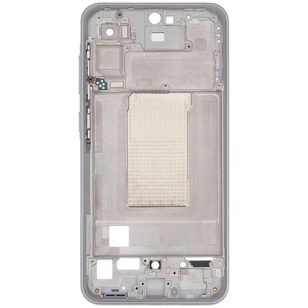 Midframe/Rahmen für Samsung Galaxy A36 5G (A366 / 2025) (Weiß)