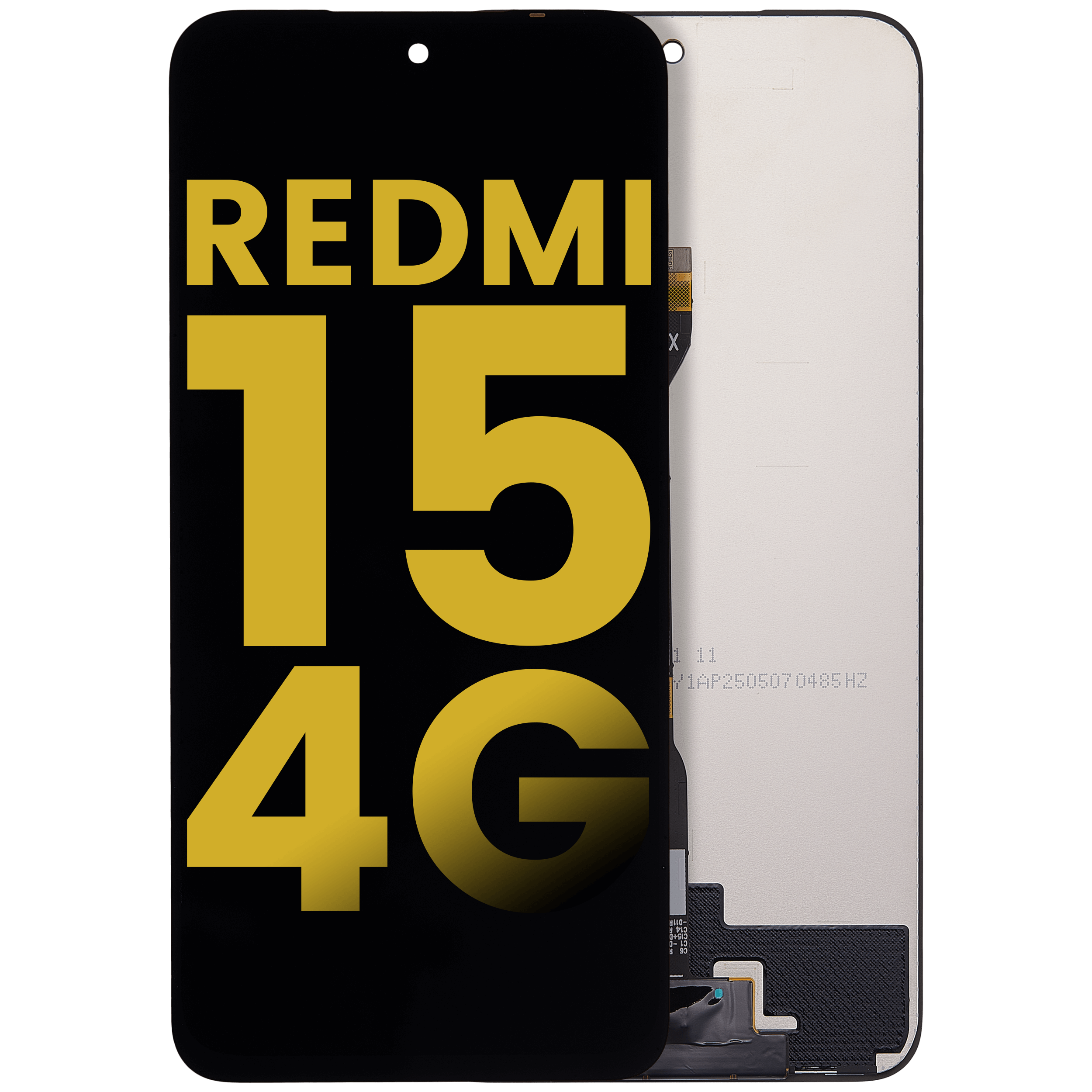 LCD-Display ohne Rahmen für Xiaomi Redmi 15 4G/Poco M7 4G (Refurbished)