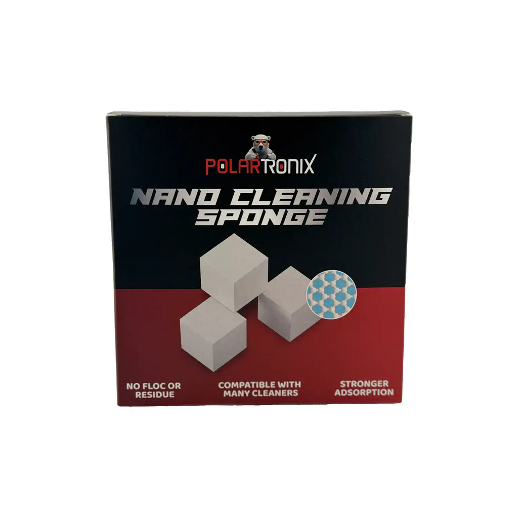 PolarTronix ESD-Safe PCB Nano Cleaning Pads, non-scratching, for flux/solder residues, 1000 pieces