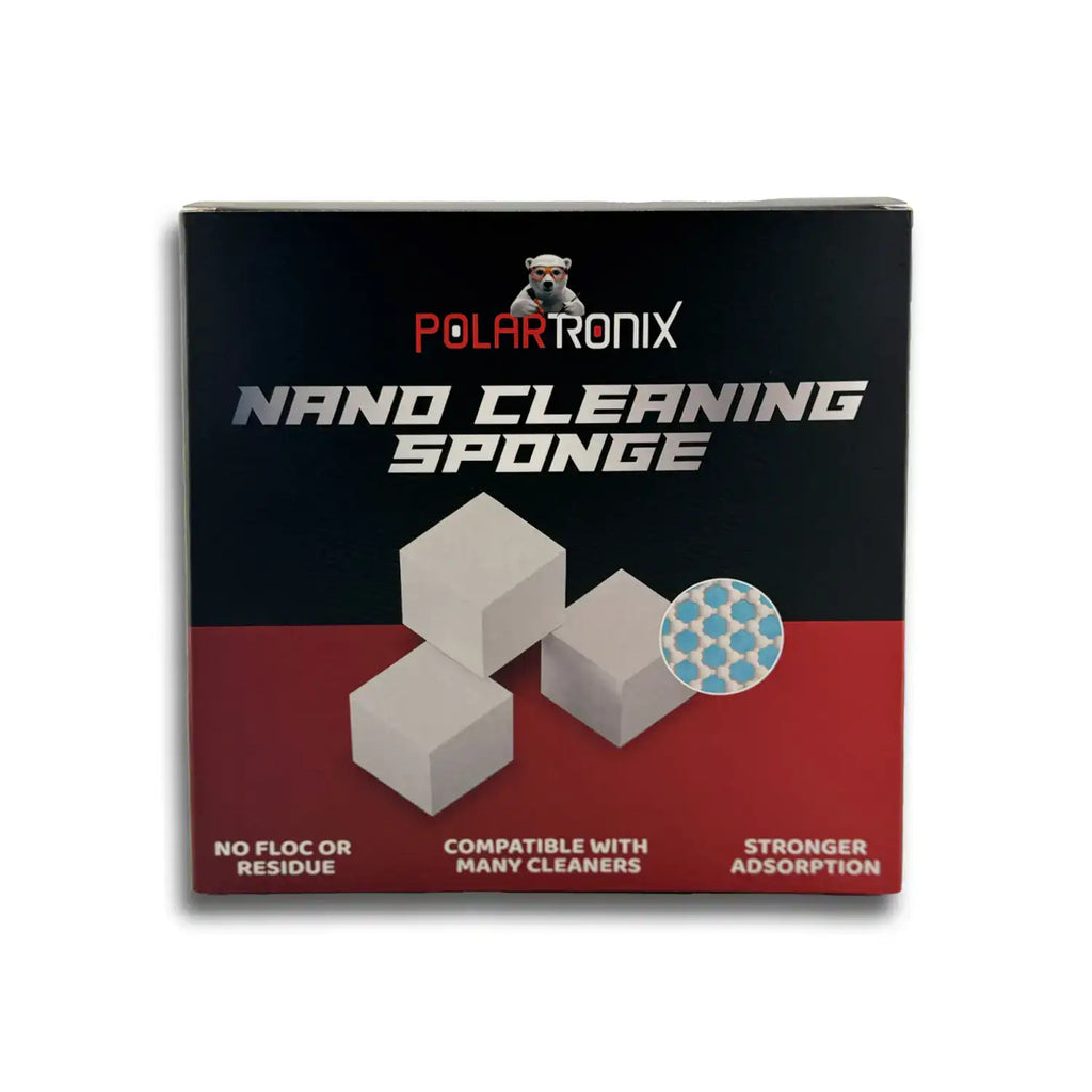 PolarTronix ESD-Safe PCB Nano Cleaning Pads, non-scratching, for flux/solder residues, 1000 pieces