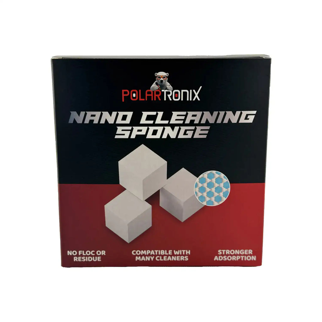 PolarTronix ESD-Safe PCB Nano Cleaning Pads, non-scratching, for flux/solder residues, 1000 pieces
