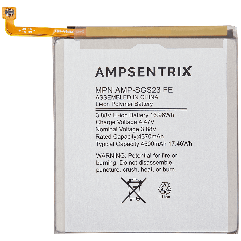 Replacement Akku für Samsung Galaxy S23 FE (AmpSentrix Pro)