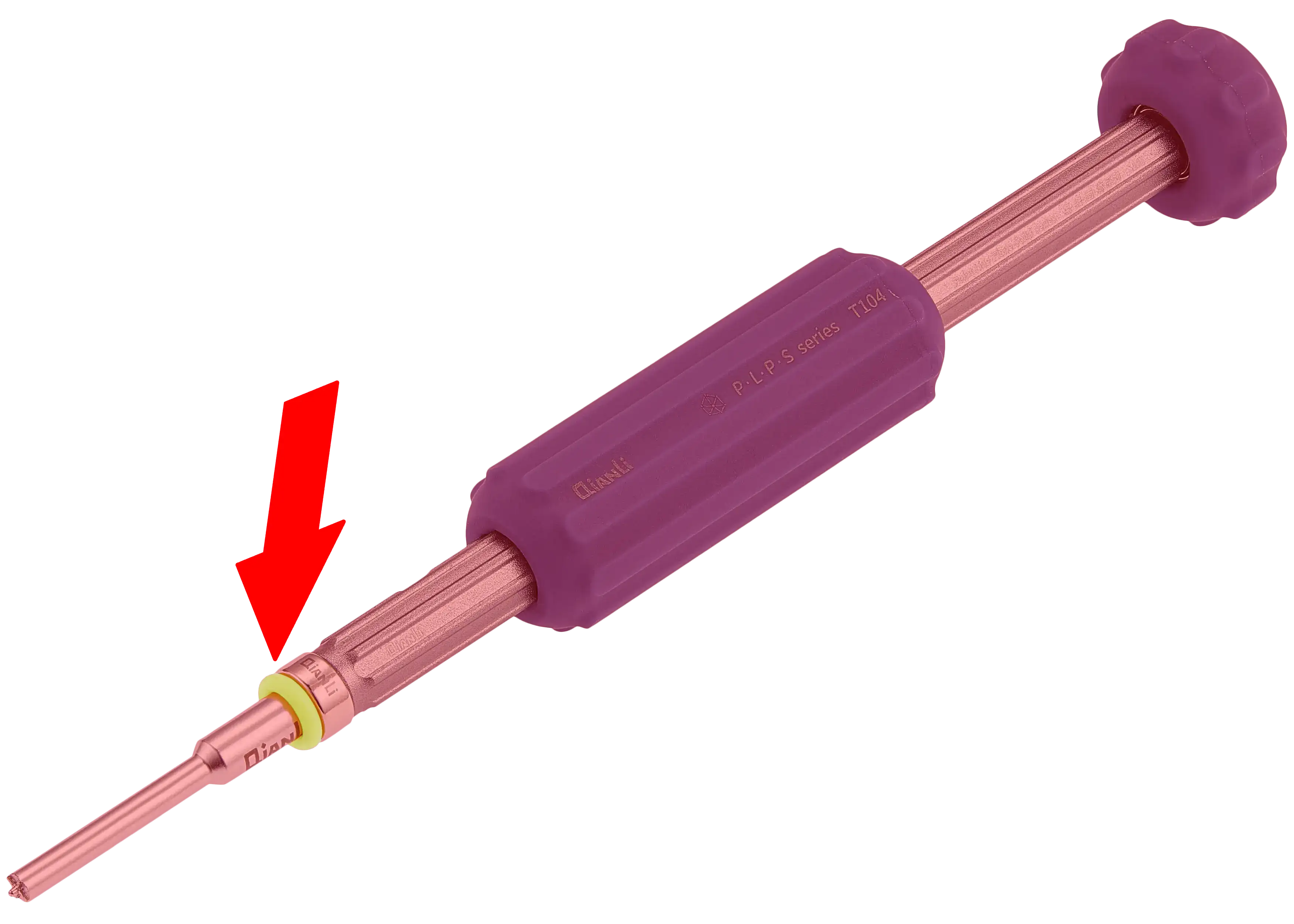 Mehrfarbiger Schraubendreher-Bit-Magnetisierer (Qianli)