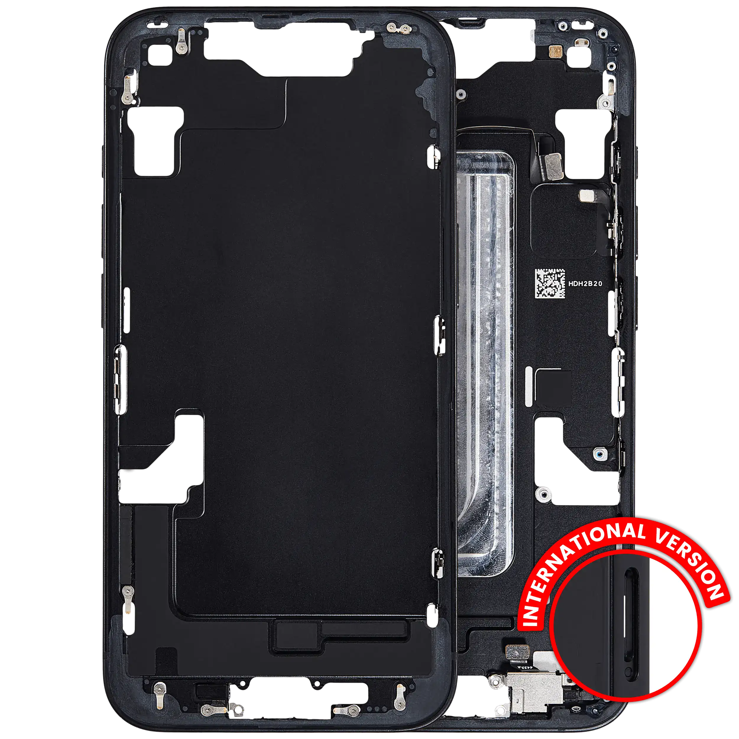 Original Apple-Ausbau A gebraucht – iPhone 16e / 17e EU / Rahmen Schwarz