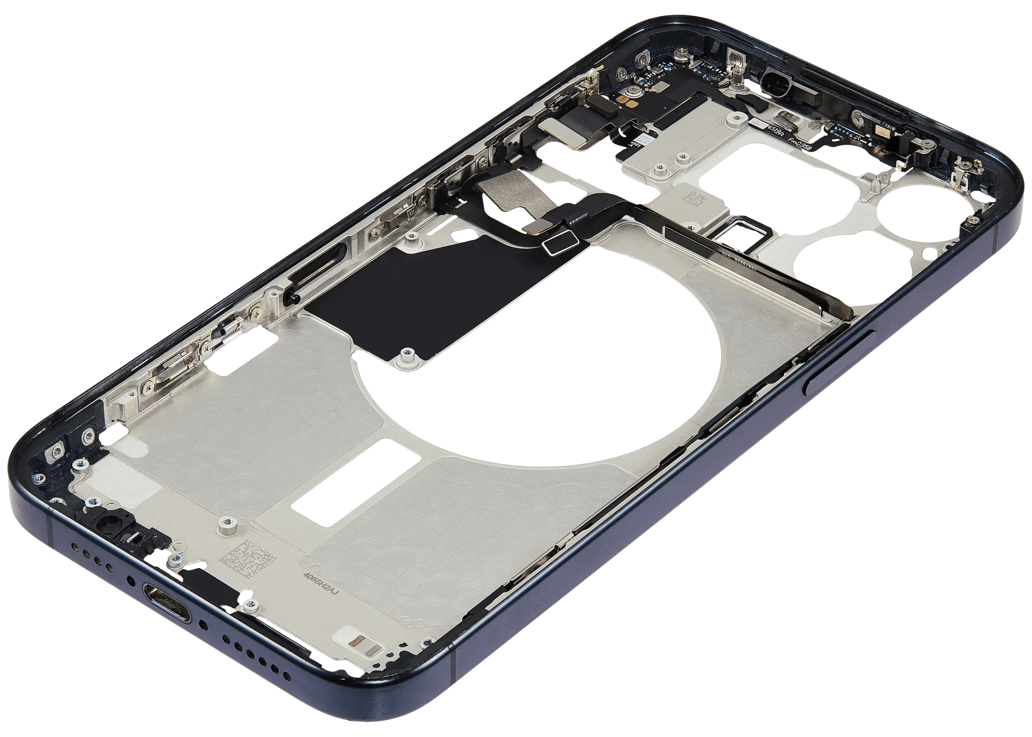 Original Apple-Ausbau C gebraucht – iPhone 15 Pro Max EU / Rahmen Blau