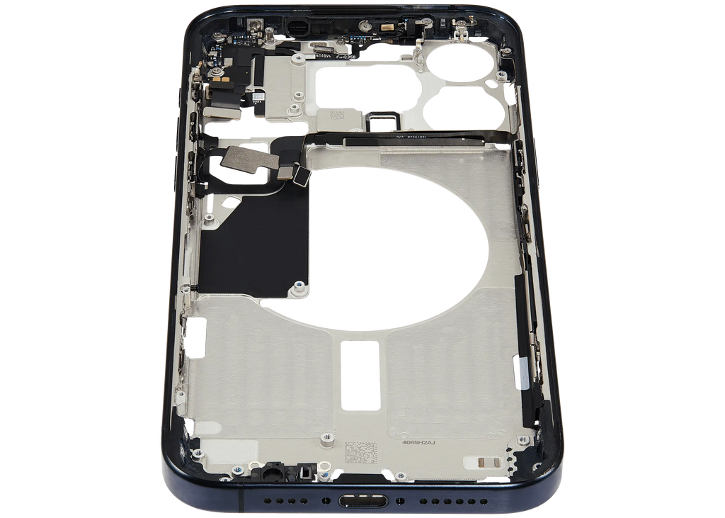 Original Apple-Ausbau C gebraucht – iPhone 15 Pro Max EU / Rahmen Blau