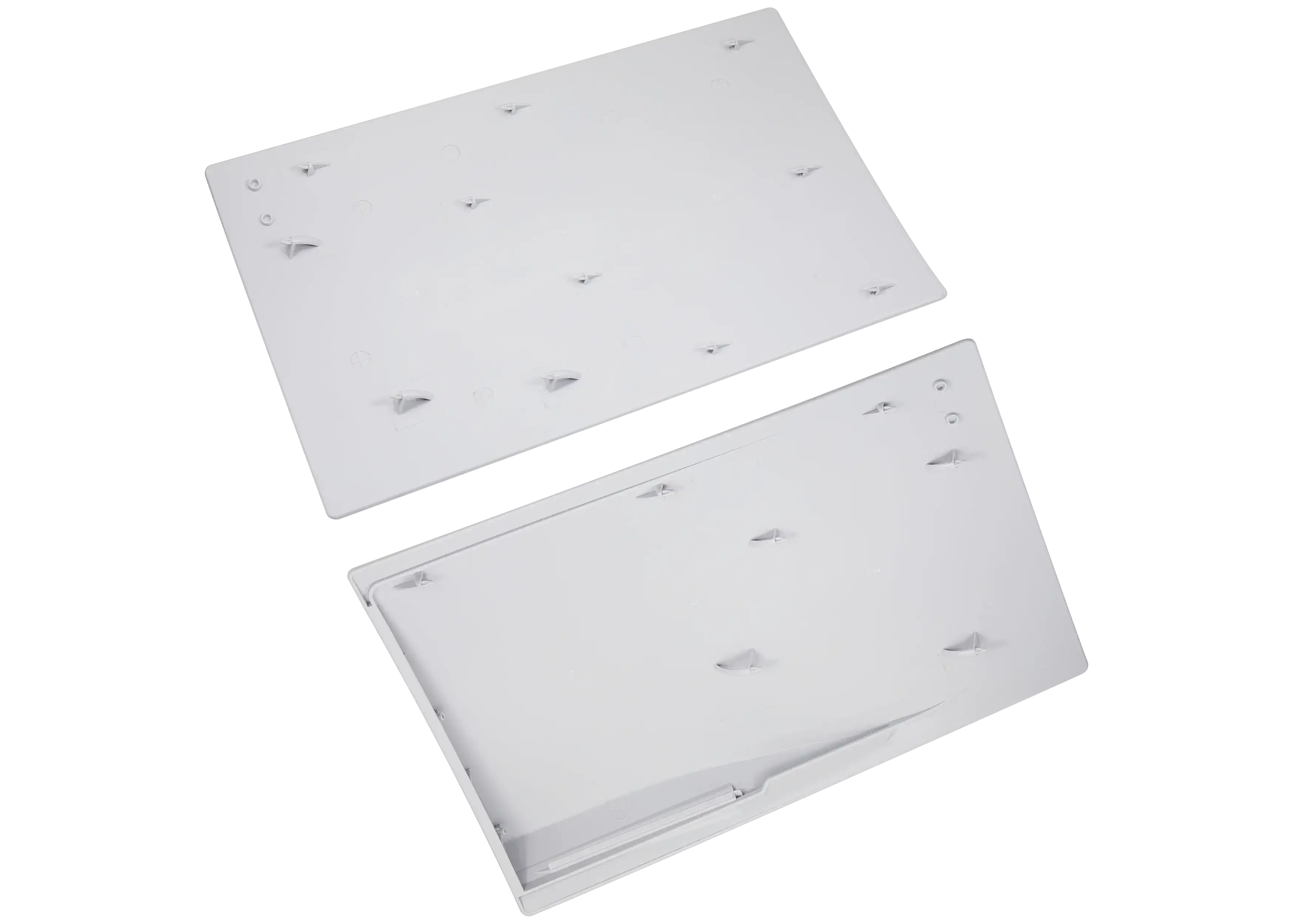 Faceplate-Abdeckung (oben & unten) für Sony PlayStation 5 Disc Edition (Weiß)