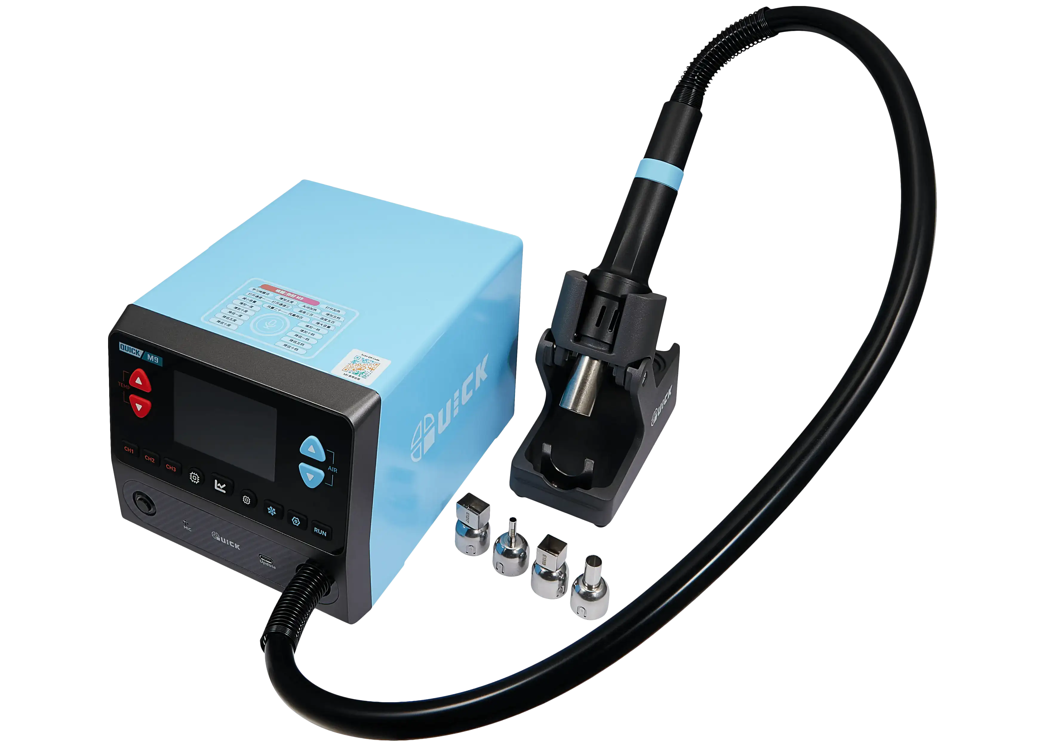 M9 Smart Bleifreie Heißluft-Lötstation (Quick, 110V)