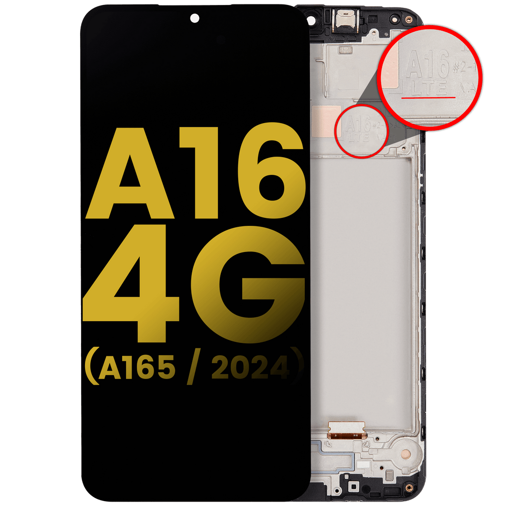 Samsung Galaxy A16 4G OLED-Display mit Rahmen Refurbished