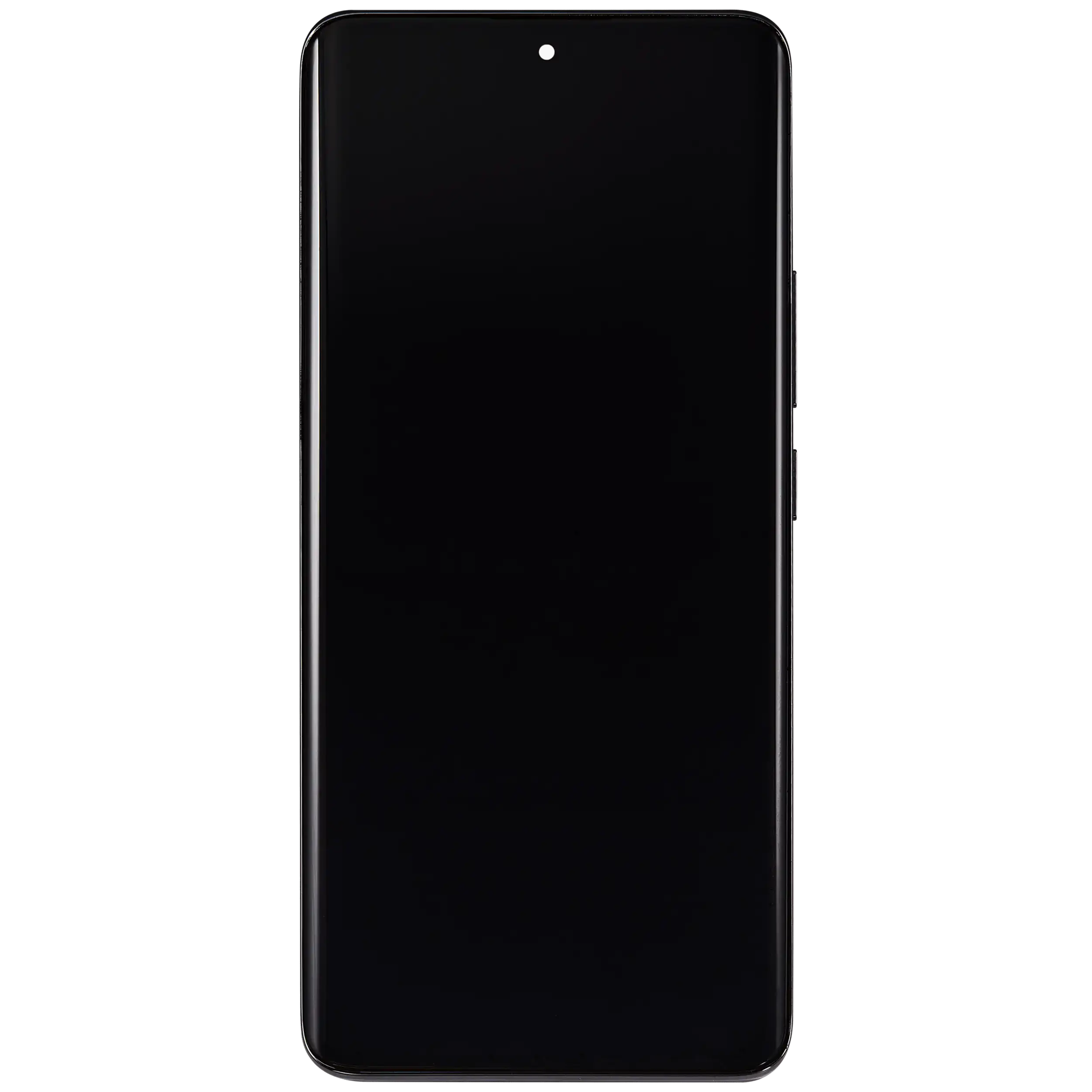 OLED-Display mit Rahmen Compatible für Xiaomi Redmi Note 14 Pro 5G / Poco X7 (Refurbished) (Schwarz)