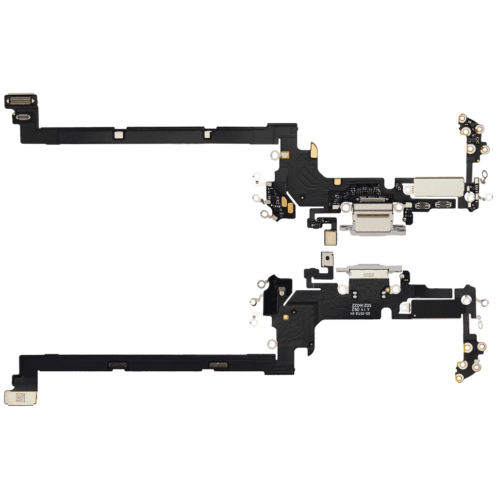 Ladebuchse-Flexkabel für iPhone 17 Pro (Premium) (US-Version) (Silber)