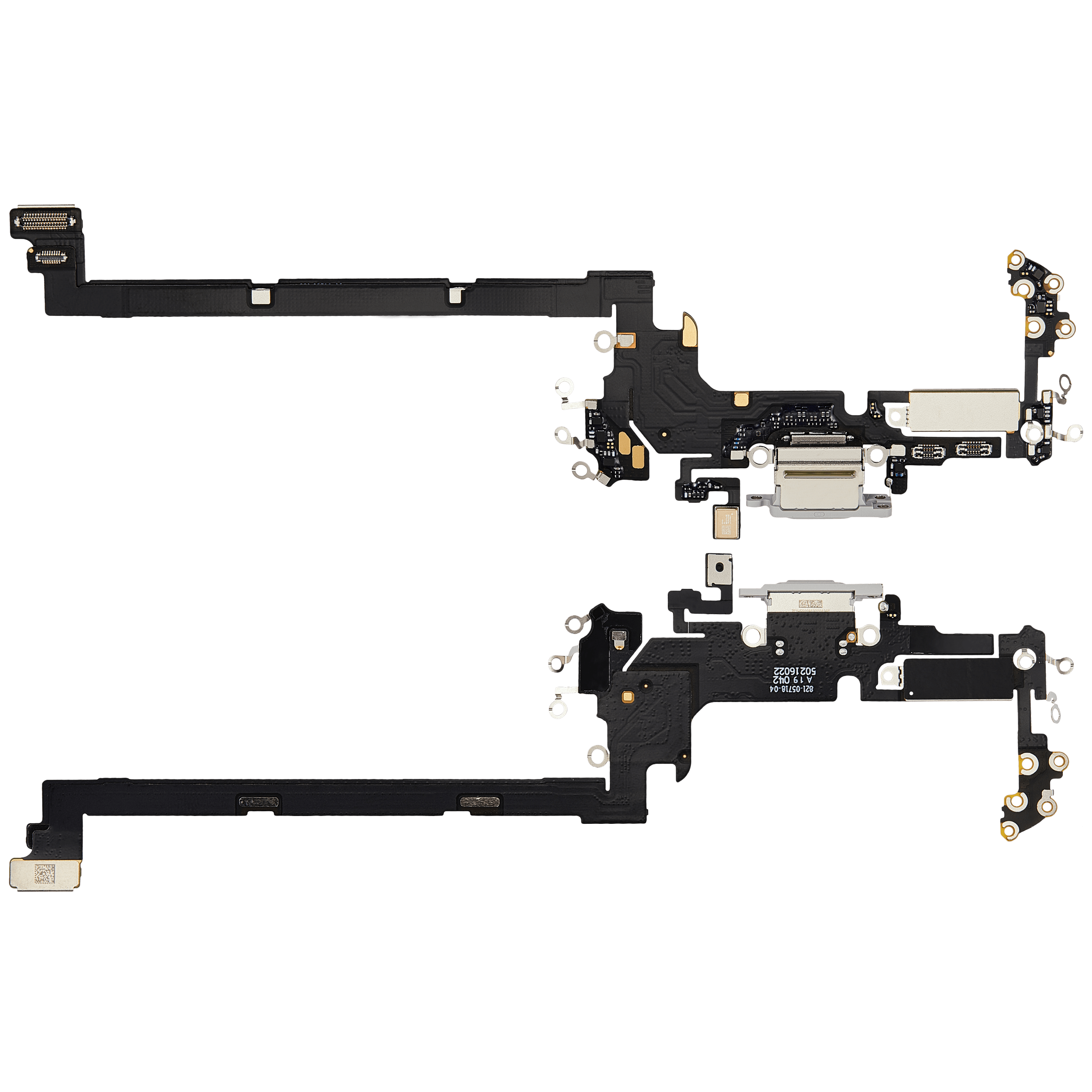 Ladebuchse-Flexkabel für iPhone 17 Pro (Premium) (US-Version) (Silber)