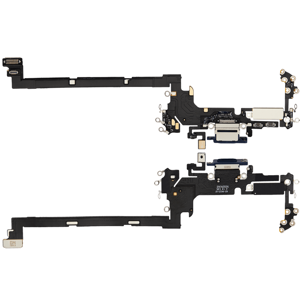 Charging Port Flex Cable for iPhone 17 Pro (Premium) (US Version) (Deep Blue)