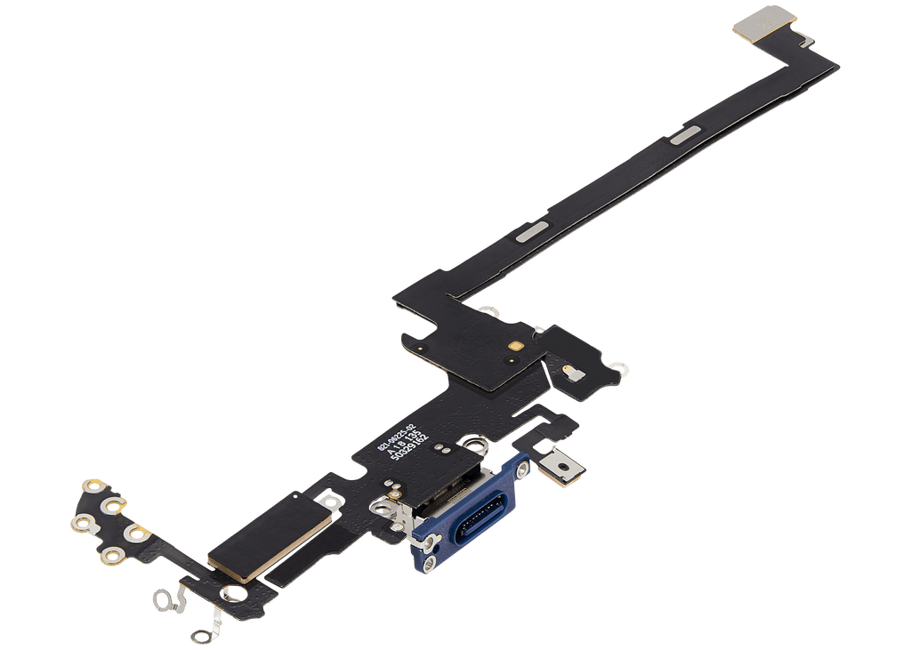 Charging Port Flex Cable for iPhone 17 Pro (Premium) (US Version) (Deep Blue)