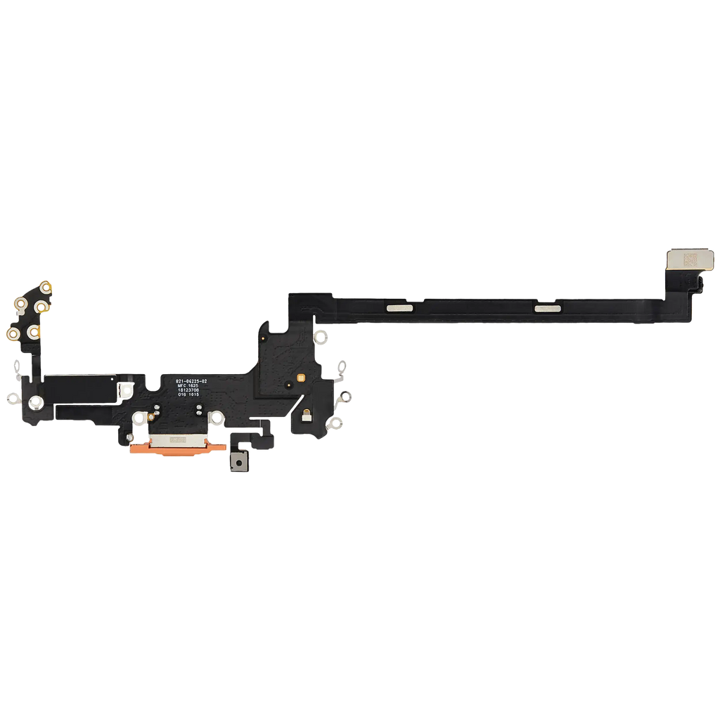 Charging Port Flex Cable compatible for iPhone 17 Pro (Premium) (US Version) (Cosmic Orange)