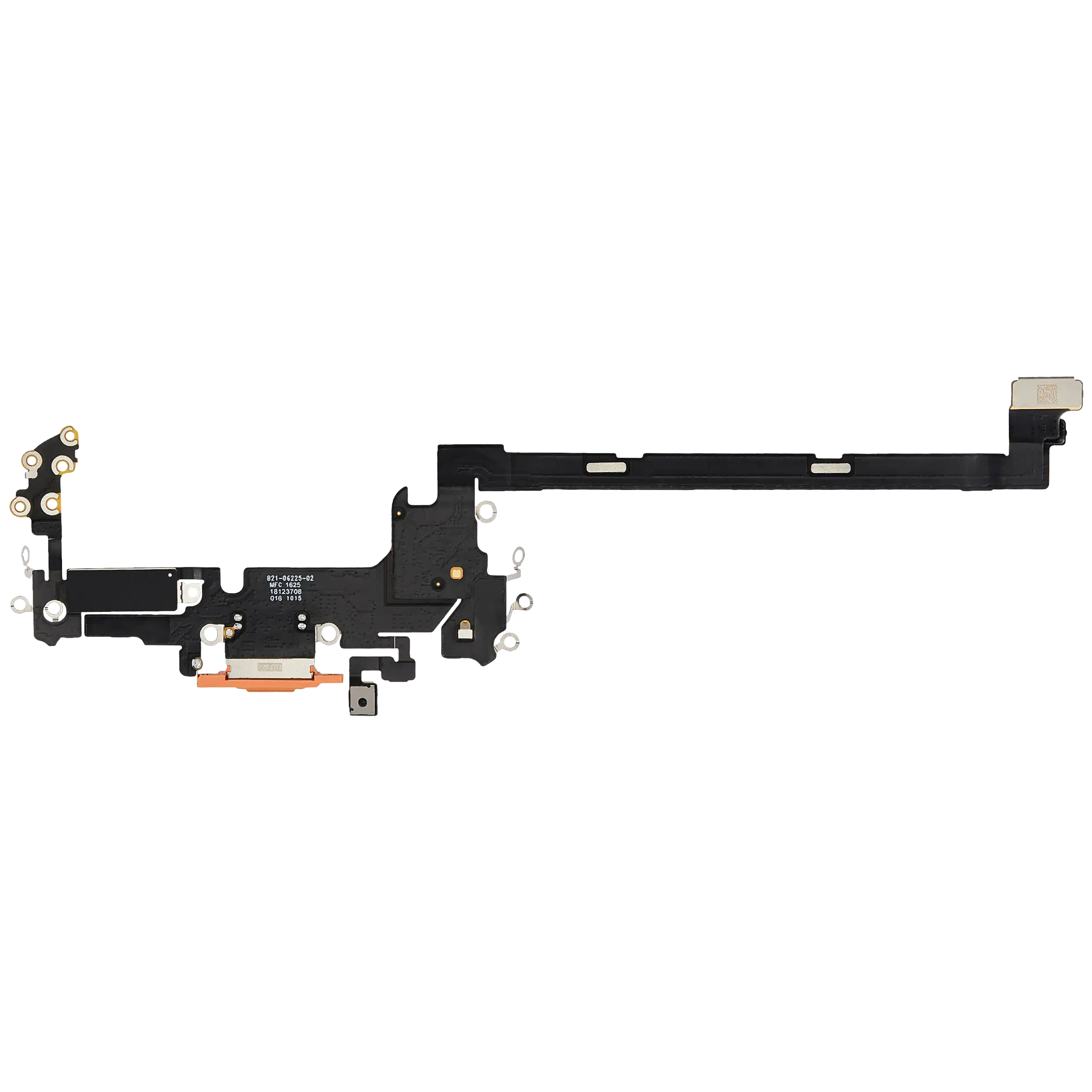 Charging Port Flex Cable compatible for iPhone 17 Pro (Premium) (US Version) (Cosmic Orange)