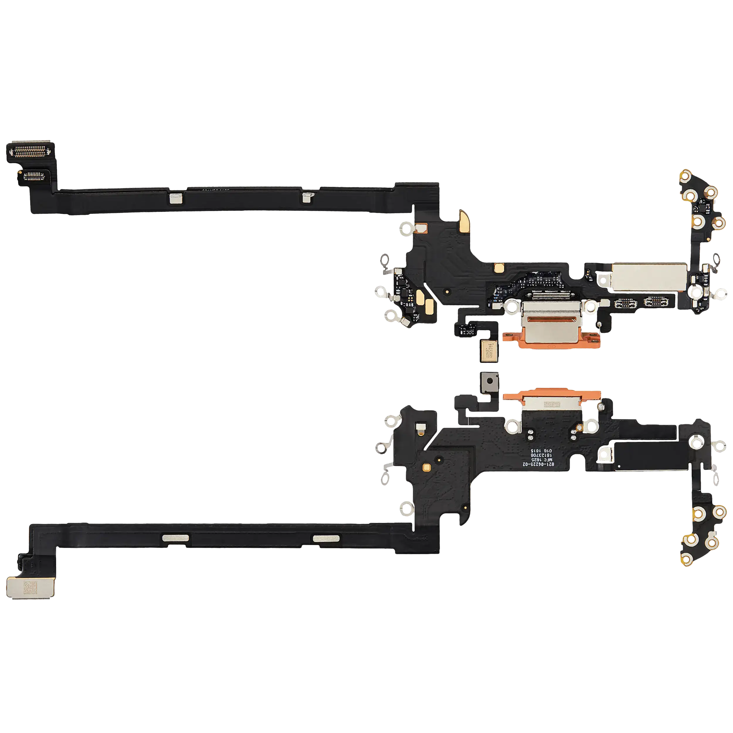 Charging Port Flex Cable compatible for iPhone 17 Pro (Premium) (US Version) (Cosmic Orange)