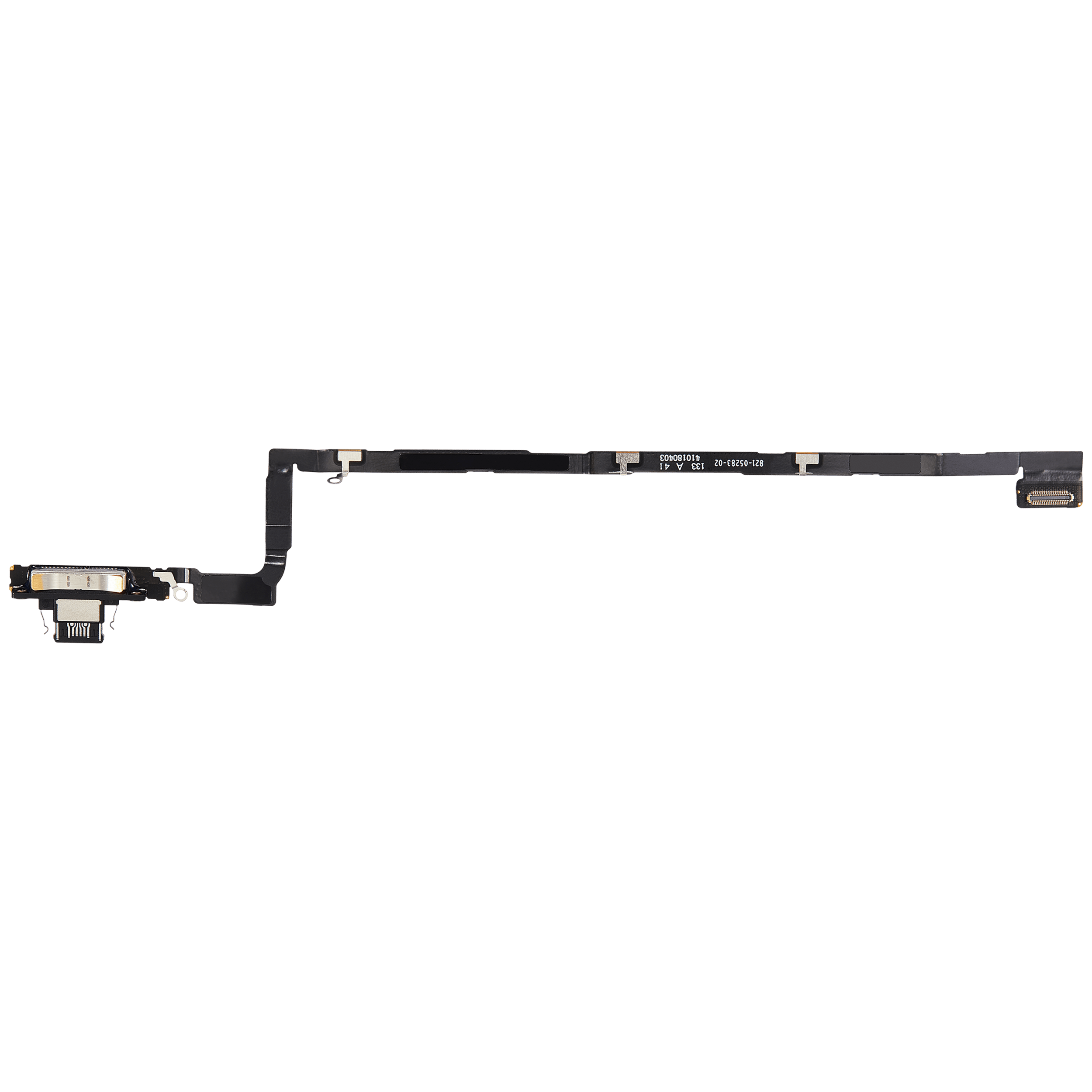 Charging Port Flex Cable for iPhone Air (Premium) (Space Black)