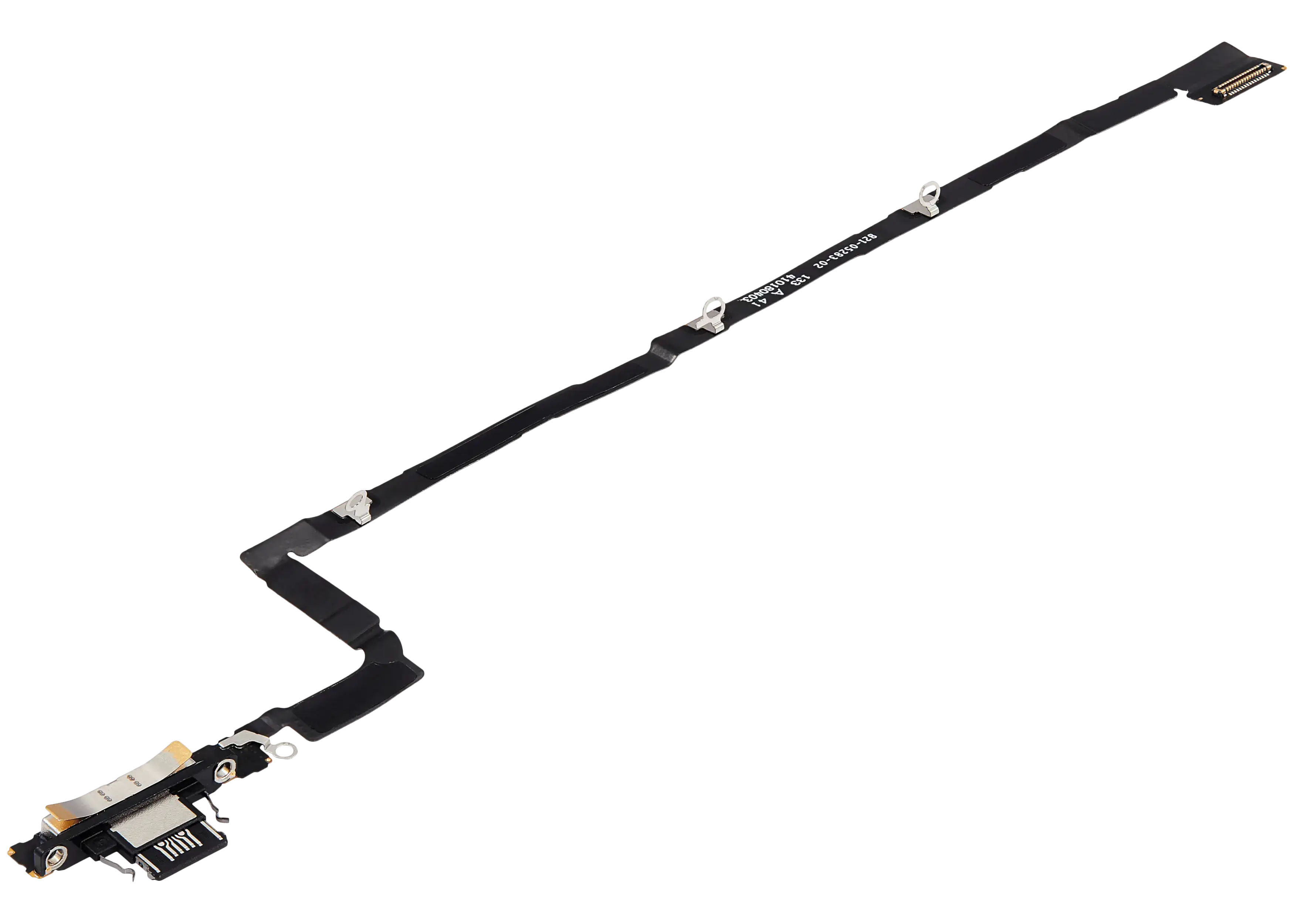 Charging Port Flex Cable for iPhone Air (Premium) (Space Black)