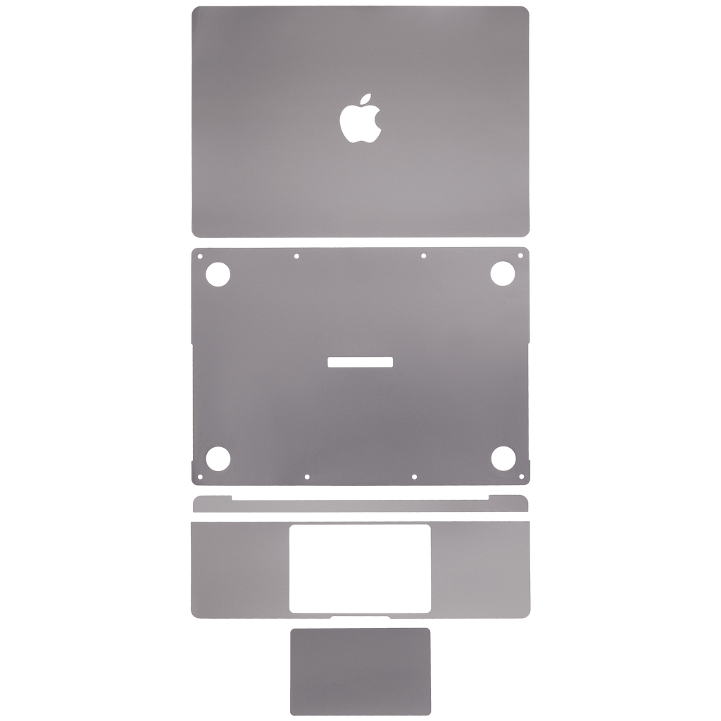 4in1 Skin für MacBook Pro 14" A2442 (2021) Grau