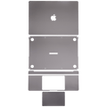 4-in-1 Skin (Top, Bottom, Keyboard, Trackpad) for MacBook Pro 16" (A2780 / Late 2023) (M2) (Grey)