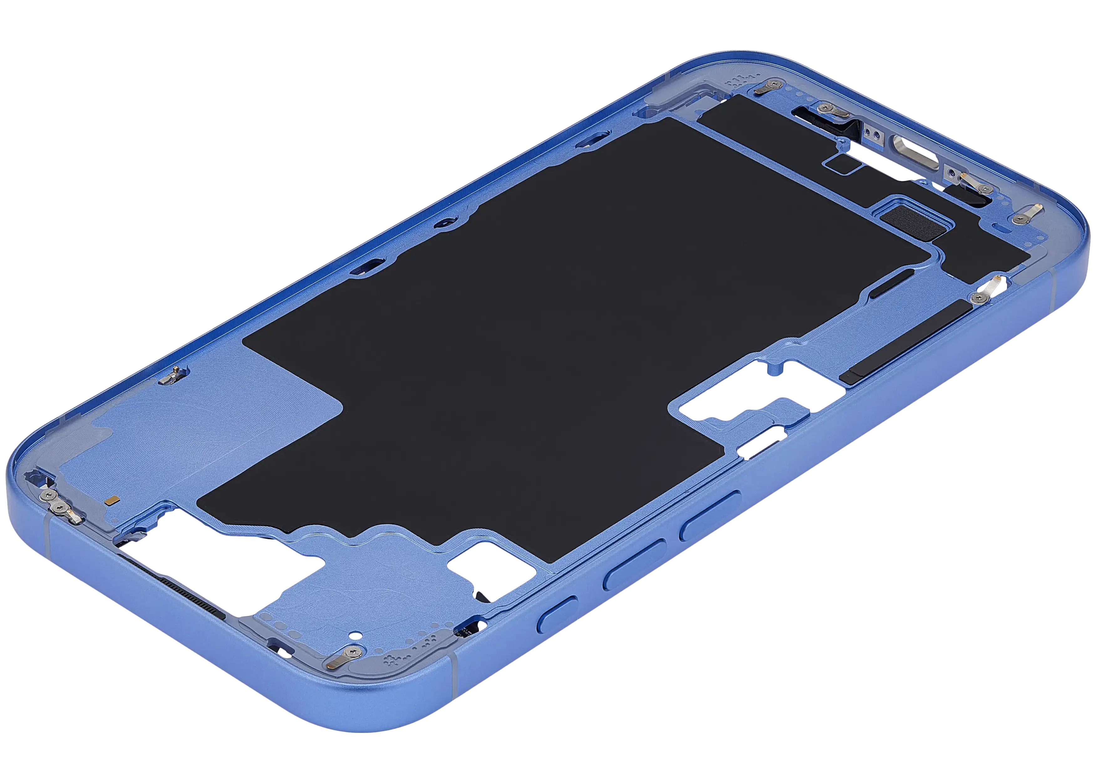 Midframe/Rahmen mit Power And Volume Button für iPhone 16 (US-Version) (Aftermarket Plus) (Ultramarine)
