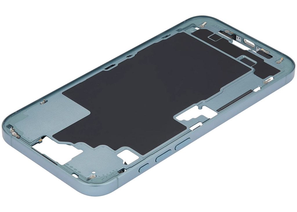 Midframe/Rahmen mit Power And Volume Button für iPhone 16 Plus (US-Version) (Aftermarket Plus) (Teal)