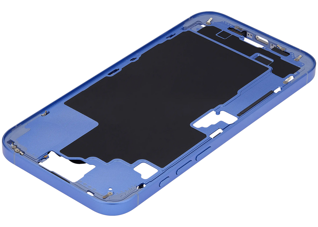 Midframe/Rahmen mit Power And Volume Button für iPhone 16 Plus (US-Version) (Aftermarket Plus) (Ultramarine)