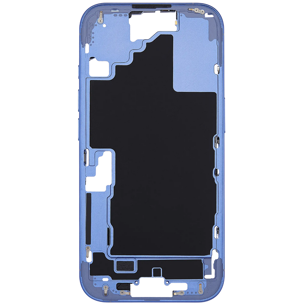 Midframe/Rahmen mit Power And Volume Button für iPhone 16 (EU / Global Version) (Aftermarket Plus) (Ultramarine)