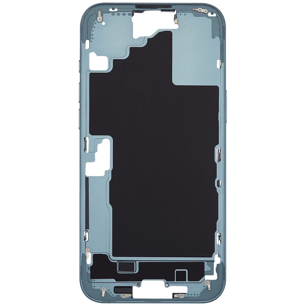 Midframe/Rahmen mit Power And Volume Button für iPhone 16 Plus (EU / Global Version) (Aftermarket Plus) (Teal)