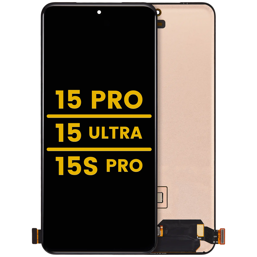 OLED-Display ohne Rahmen für Xiaomi 15 Pro/Ultra (Refurbished)