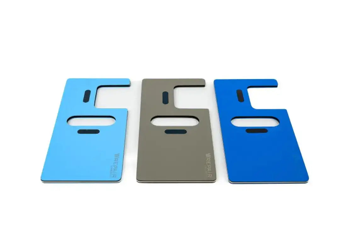 Reinigungs- und Displayschutzfolien-Applikationsplattform, Grau, ESD-sicher, Wre