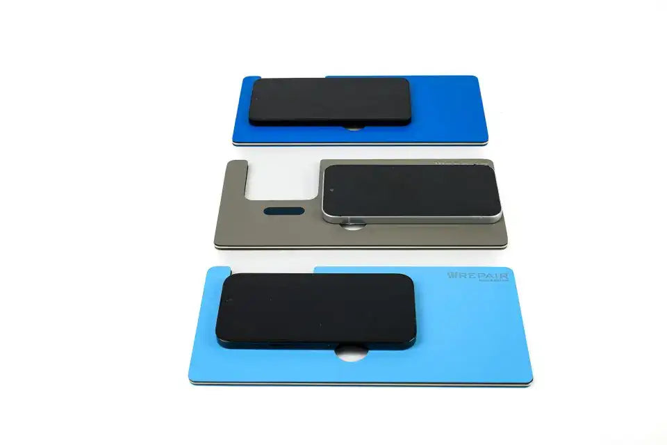 Applikationsplattform für Reinigung & Displayschutzfolien (Blau, ESD) Wrepair
