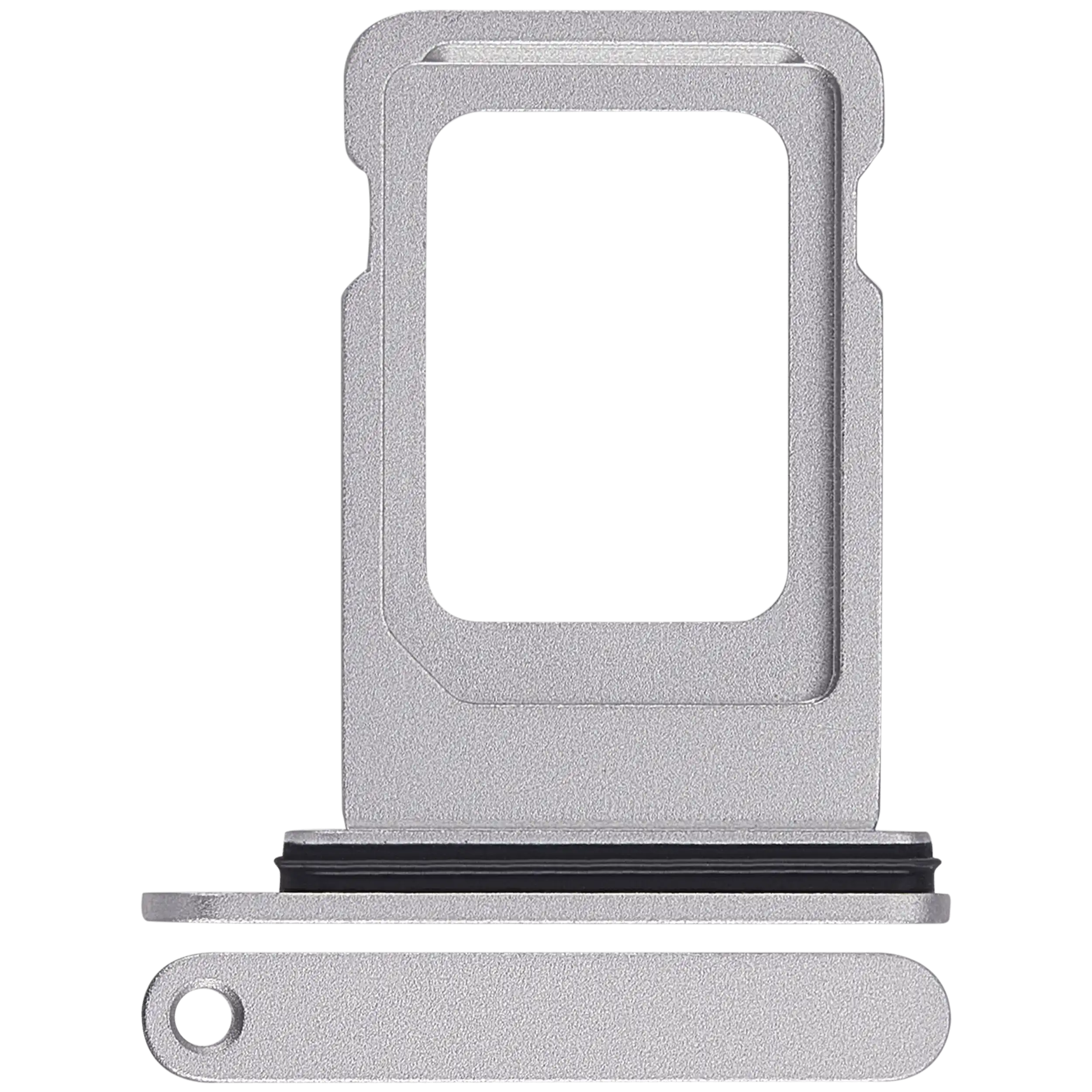 Dual SIM Card Tray for iPhone 17 Pro / 17 Pro Max (Silver)