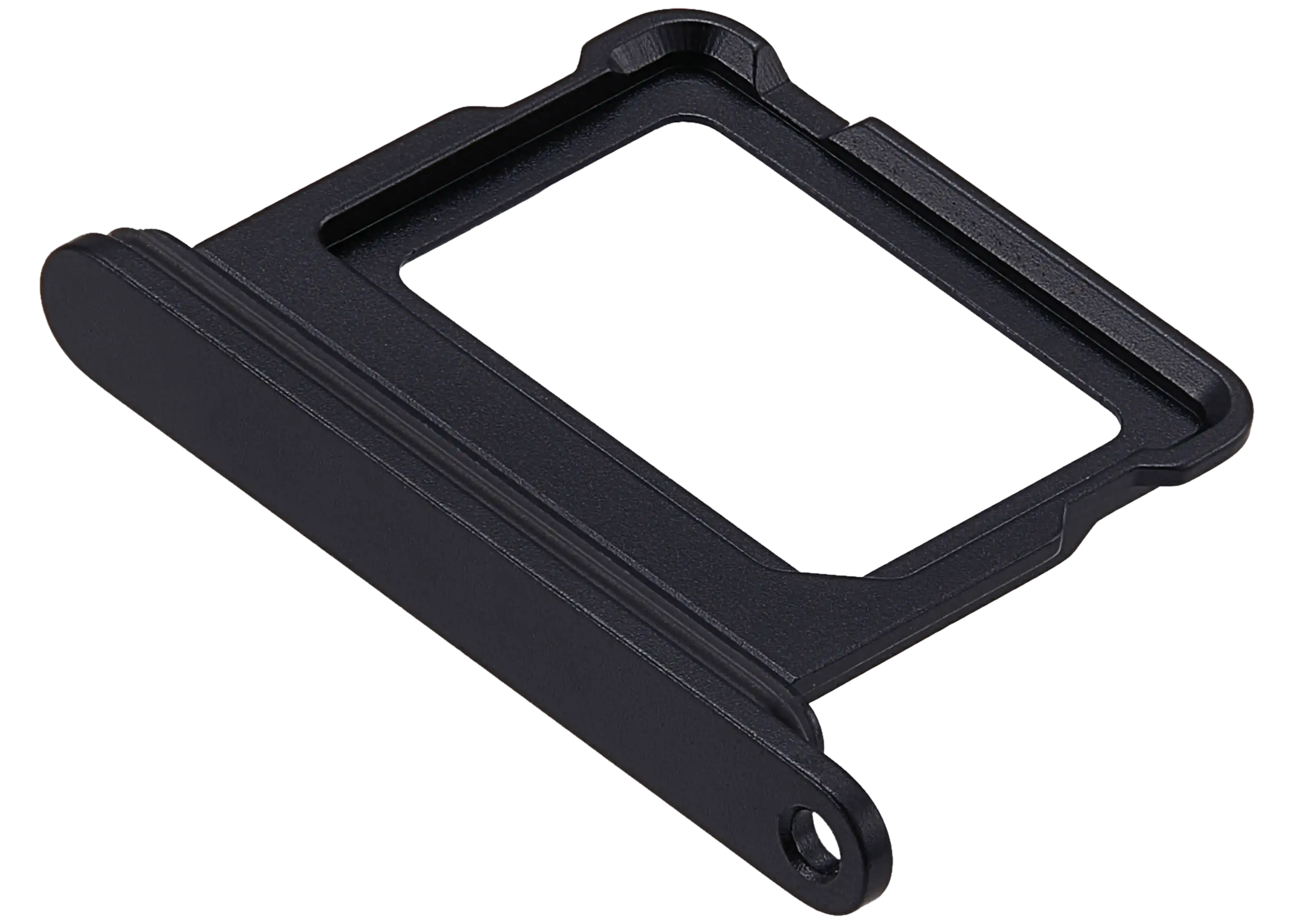 Single-SIM-Kartenfach Kompatibel mit iPhone 17 (Schwarz)