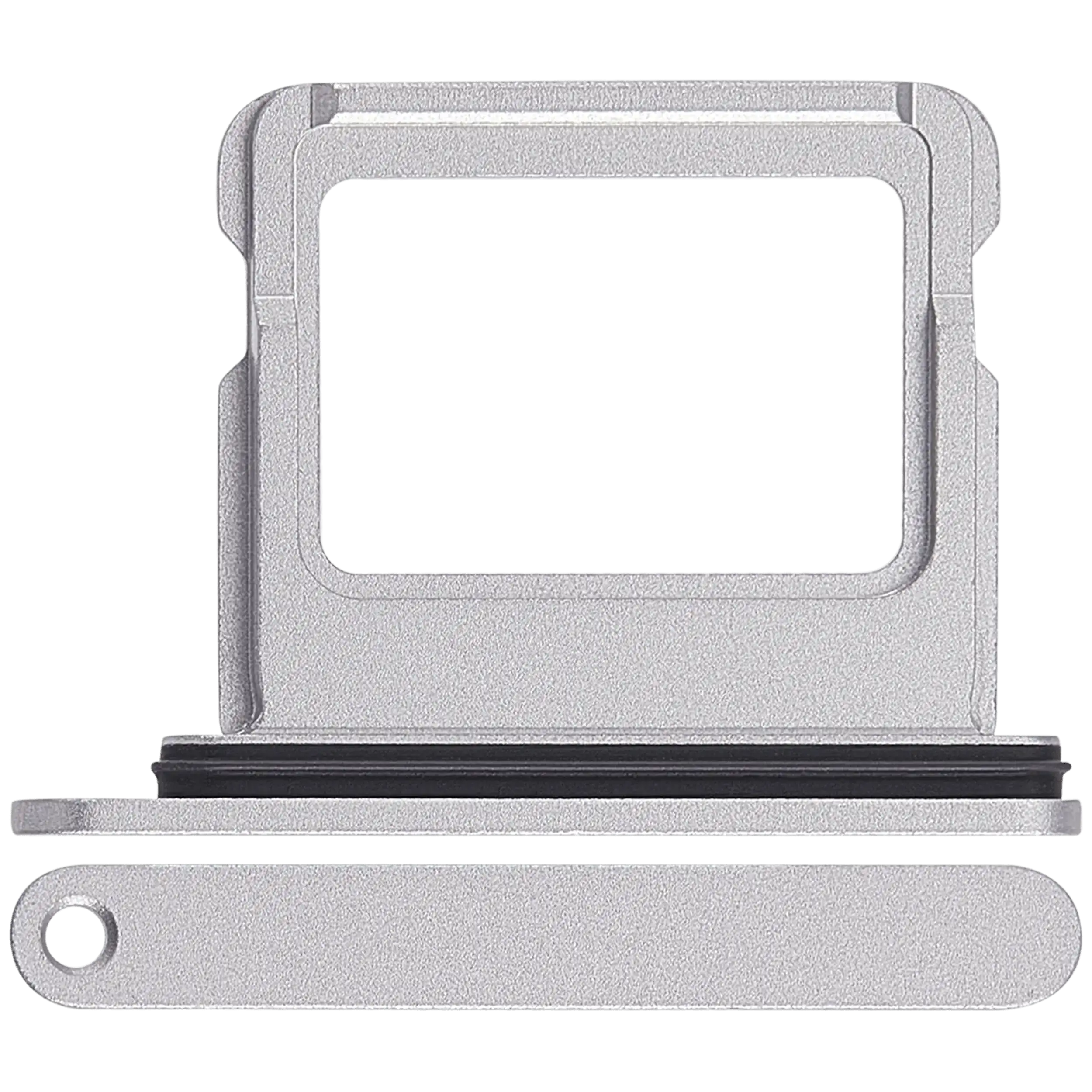 Einzelner SIM-Karten-Schieber für iPhone 17 (Weiß)