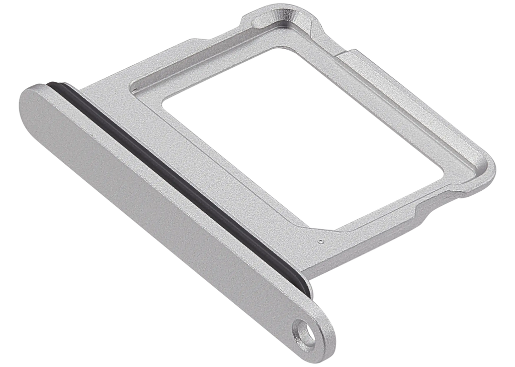 Einzelner SIM-Karten-Schieber für iPhone 17 (Weiß)