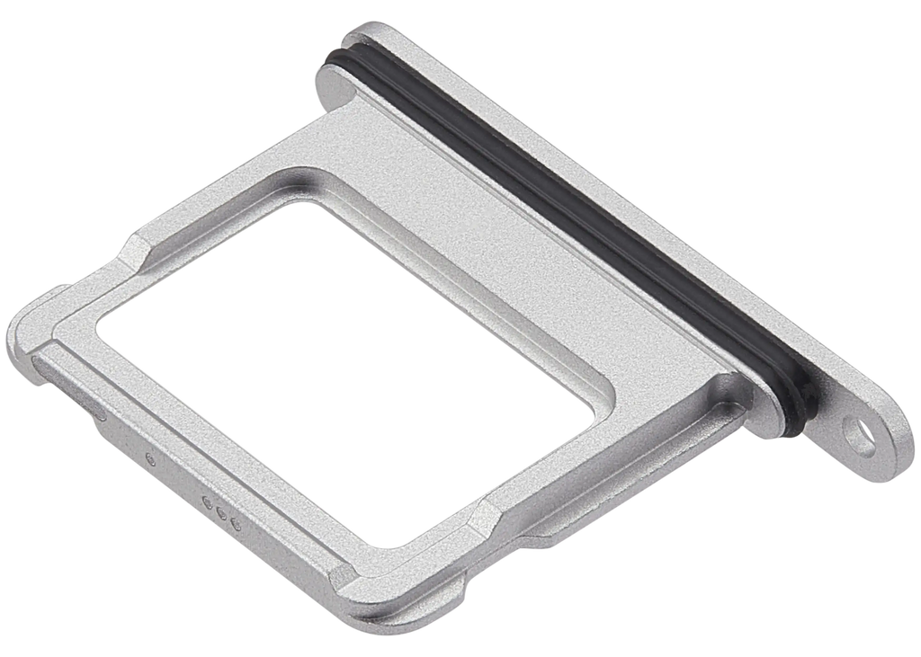 Einzelner SIM-Karten-Schieber für iPhone 17 (Weiß)