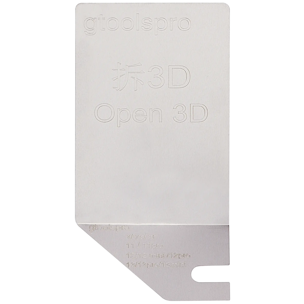 gTool 3D Hebelkarte zur Entfernung von LCD-Bildschirmhalterungen (50er-Pack)