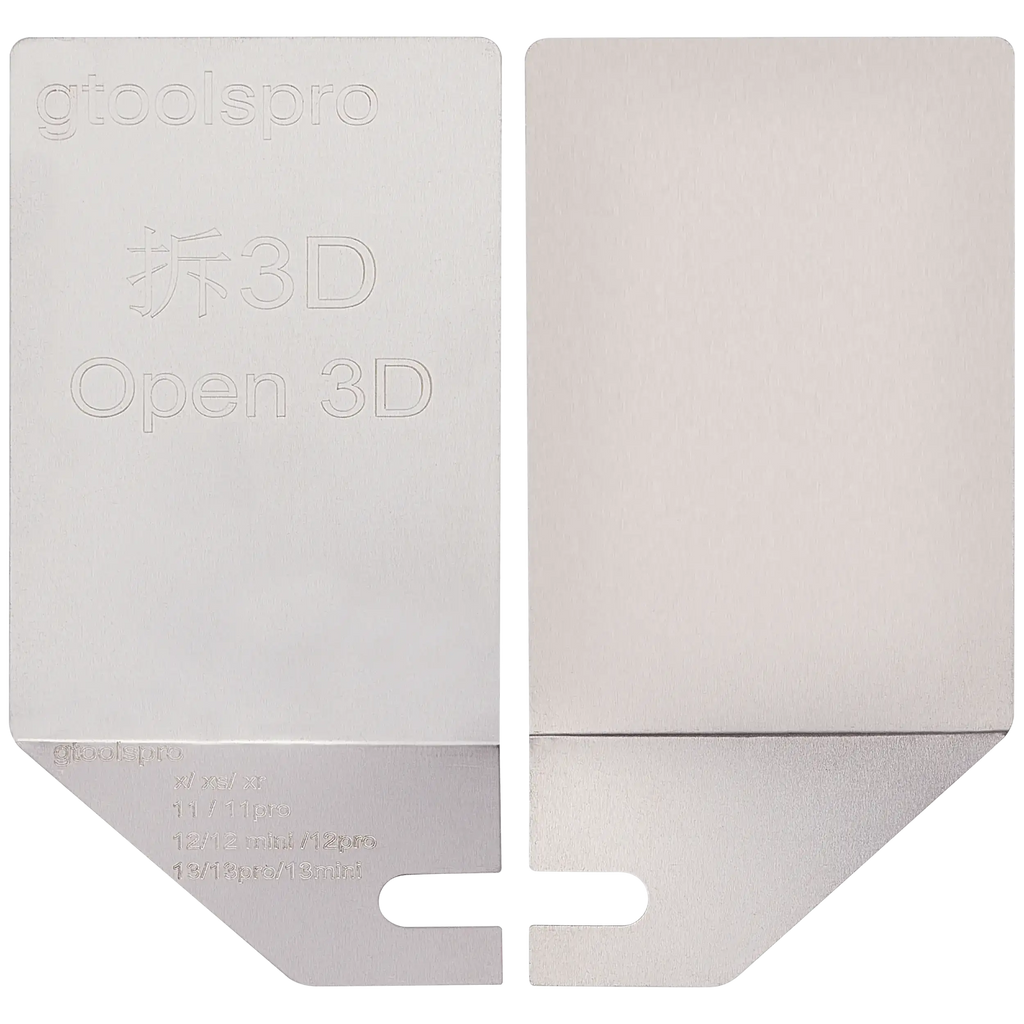 gTool 3D Hebelkarte zur Entfernung von LCD-Bildschirmhalterungen (50er-Pack)